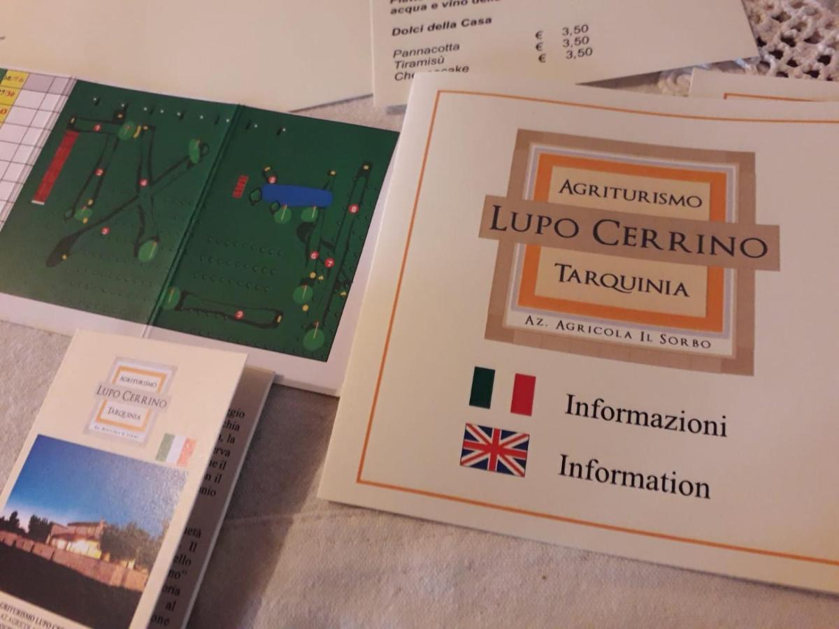 Agriturismo Lupo Cerrino Tarquinia Buitenkant foto
